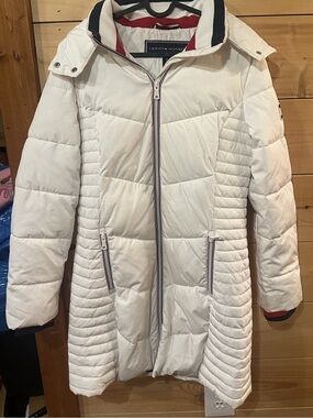 Tommy Hilfiger Quilted Long Puffer Coat